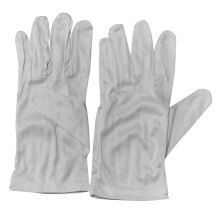 Wholesale White Color Made in Dust Free Factory Cleaning Microfiber Gloves